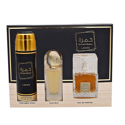 LATTAFA - KHAMRAH 3PC SET ( W )