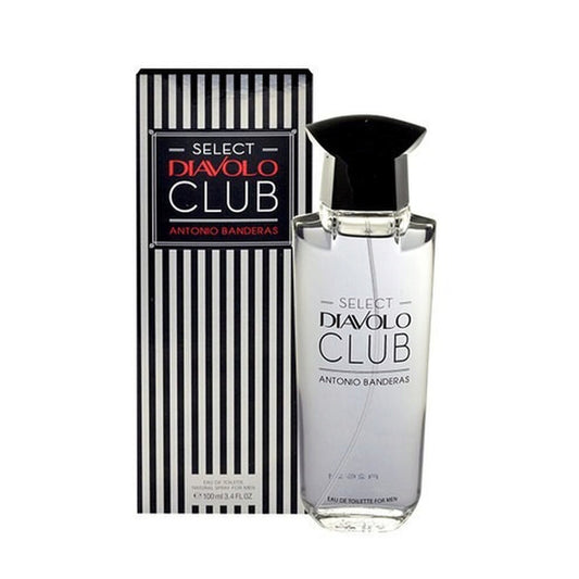 ANTONIO BANDERAS - DIAVOLO SELECT CLUB FOR MEN EDT ( M ) 3.4 OZ