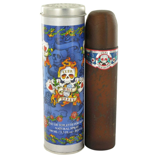 Cuba - Wild Heart Edt ( M ) 3.4 Oz