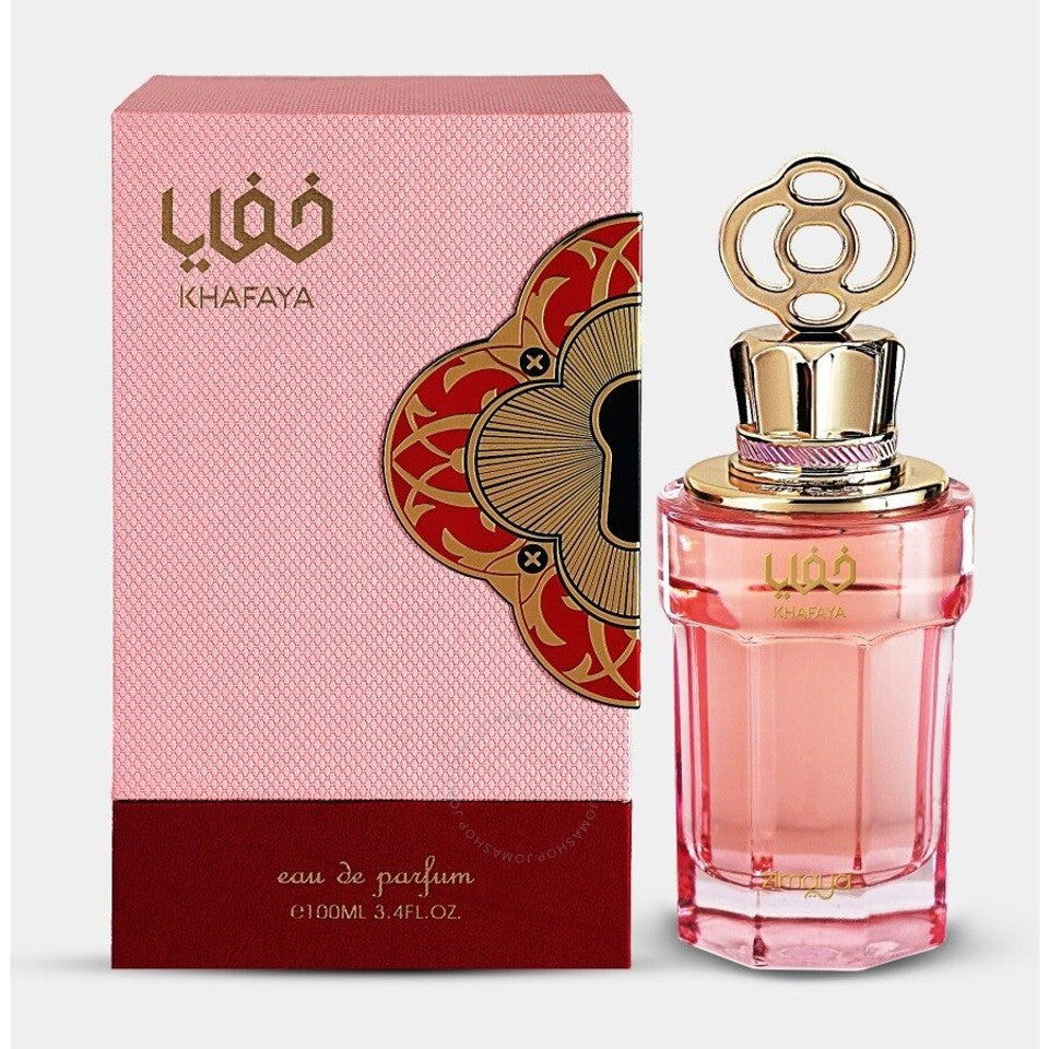 Afnan - Zimaya Precious Collection Khafaya Pink Edp ( U ) 3.4 Oz