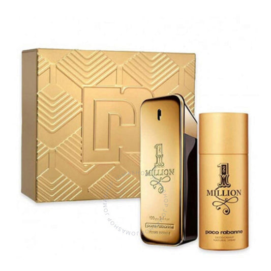 Paco Rabanne - 1 Million 2Pc Set ( 3.4 Edt + 4.2 Deo ) ( M )