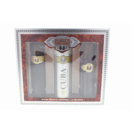 Cuba - Gold 3Pc Set ( M ) 3.4 Oz