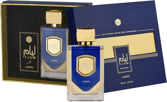 Lattafa - Liam Blue Shine Edp ( U ) 3.4 Oz