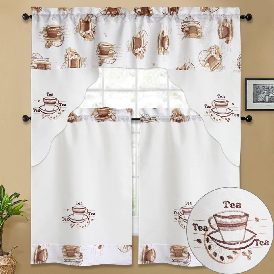 Bt592-Kitchen Curtain Set