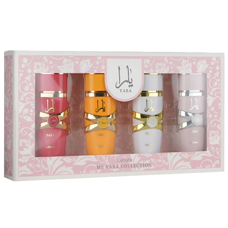 Lattafa - Yara Collection Oil ( Yara, Yara Moi, Yara Tous, Yara Candy ) 4Pc Set ( W )