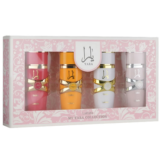 Lattafa - Yara Collection Oil ( Yara, Yara Moi, Yara Tous, Yara Candy ) 4Pc Set ( W )