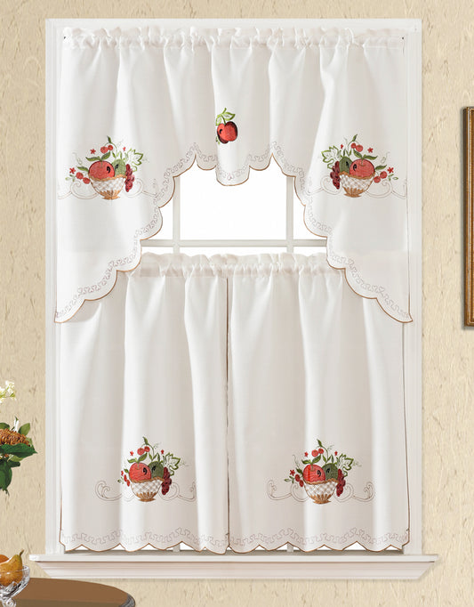 BT345- POLYESTER KITCHEN CURTAIN