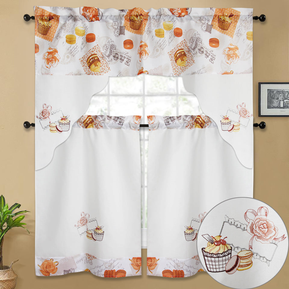 Bt592-Kitchen Curtain Set