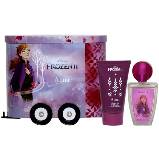 Disney - Frozen 2 Anna 2Pc Set ( 1.7 Edt+2.5 Sg (C) Tin Train Wagon ) ( W )