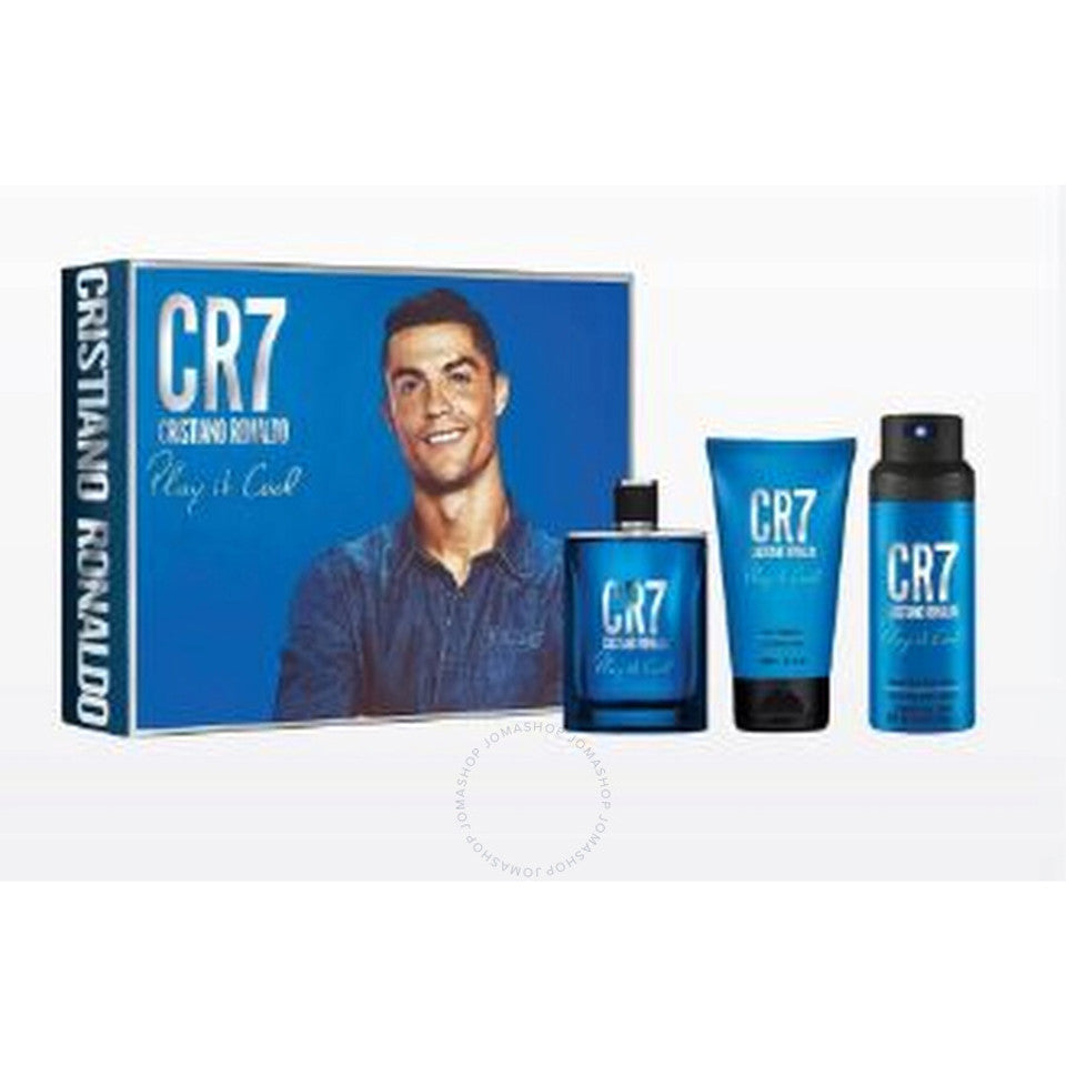 Cristiano Ronaldo - Cr7 Play It Cool Edt 3Pc Set ( M ) 3.4 Oz