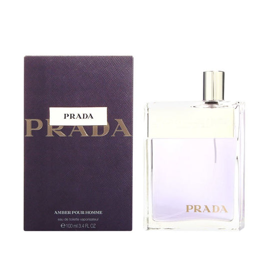 Prada - Amber Pour Homme Edt ( M ) 3.4 Oz