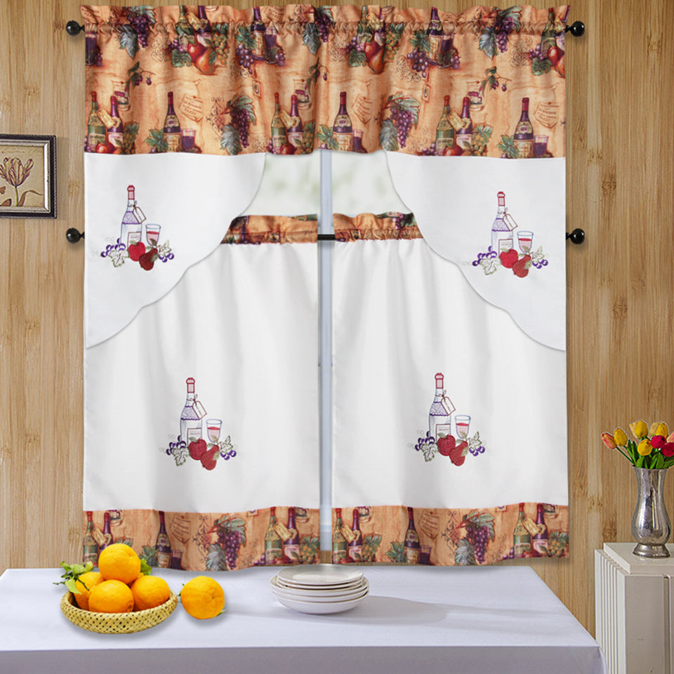 Bt592-Kitchen Curtain Set