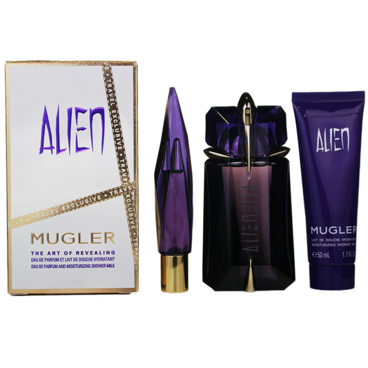 Thierry Mugler - Alien Edp 2.0 Oz 3Pc Set + Edp 0.34 + Body Lotion 1.7 Oz ( W )