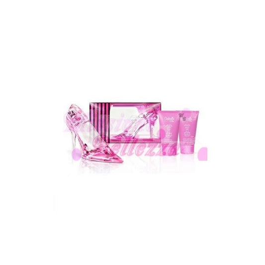 Disney - Cinderela Pink Shoe 3Pc Set ( W ) 3.4 Oz