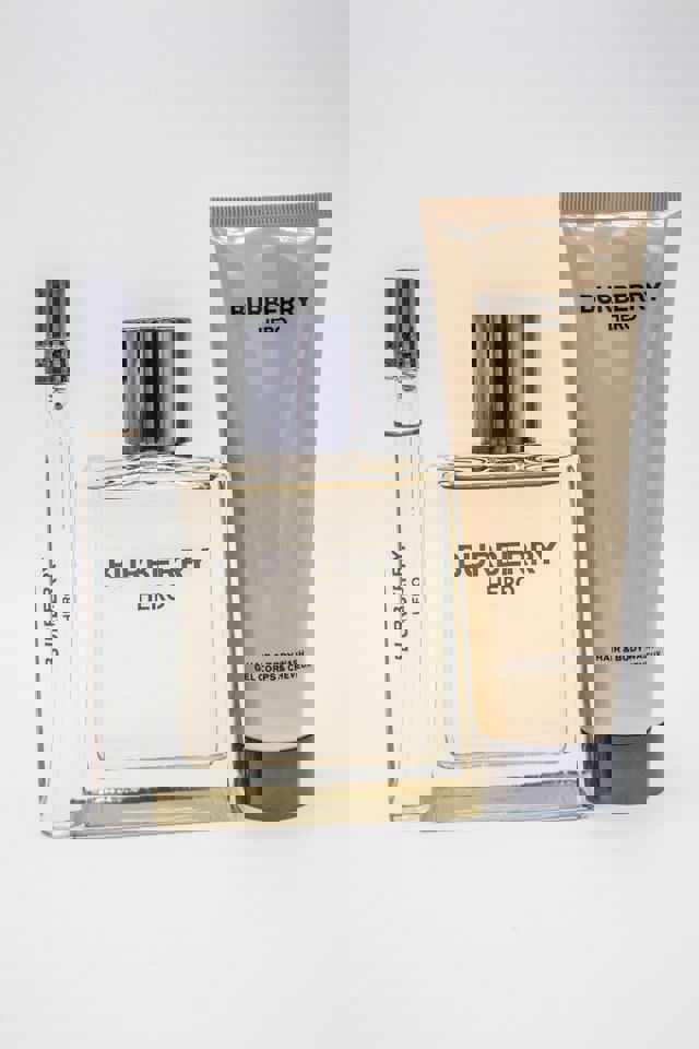 Burberry - Hero Edt ( 3.4 Edt + 2.5 Deo + 0.33 Oz Mini )3Pc Set