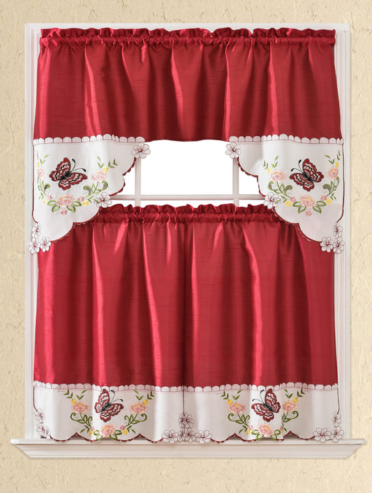 BT340- POLYESTER KITCHEN CURTAIN