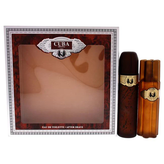 Cuba - Gold 3Pc Set W/Keychain ( M ) 3.4 Oz