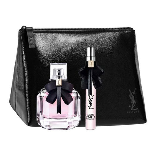 Ysl - Mon Paris ( 1.7 Edp + 0.34 Edp + Pouch ) 3Pc Set ( W )