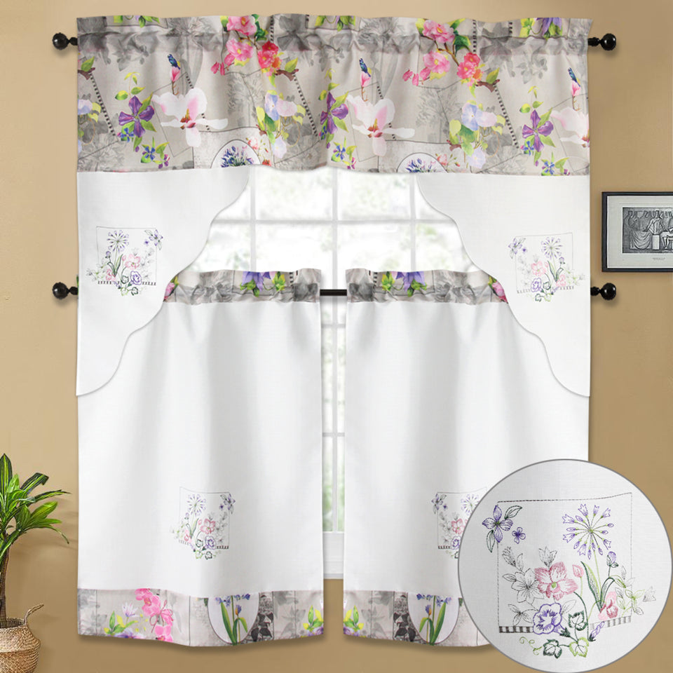 Bt592-Kitchen Curtain Set