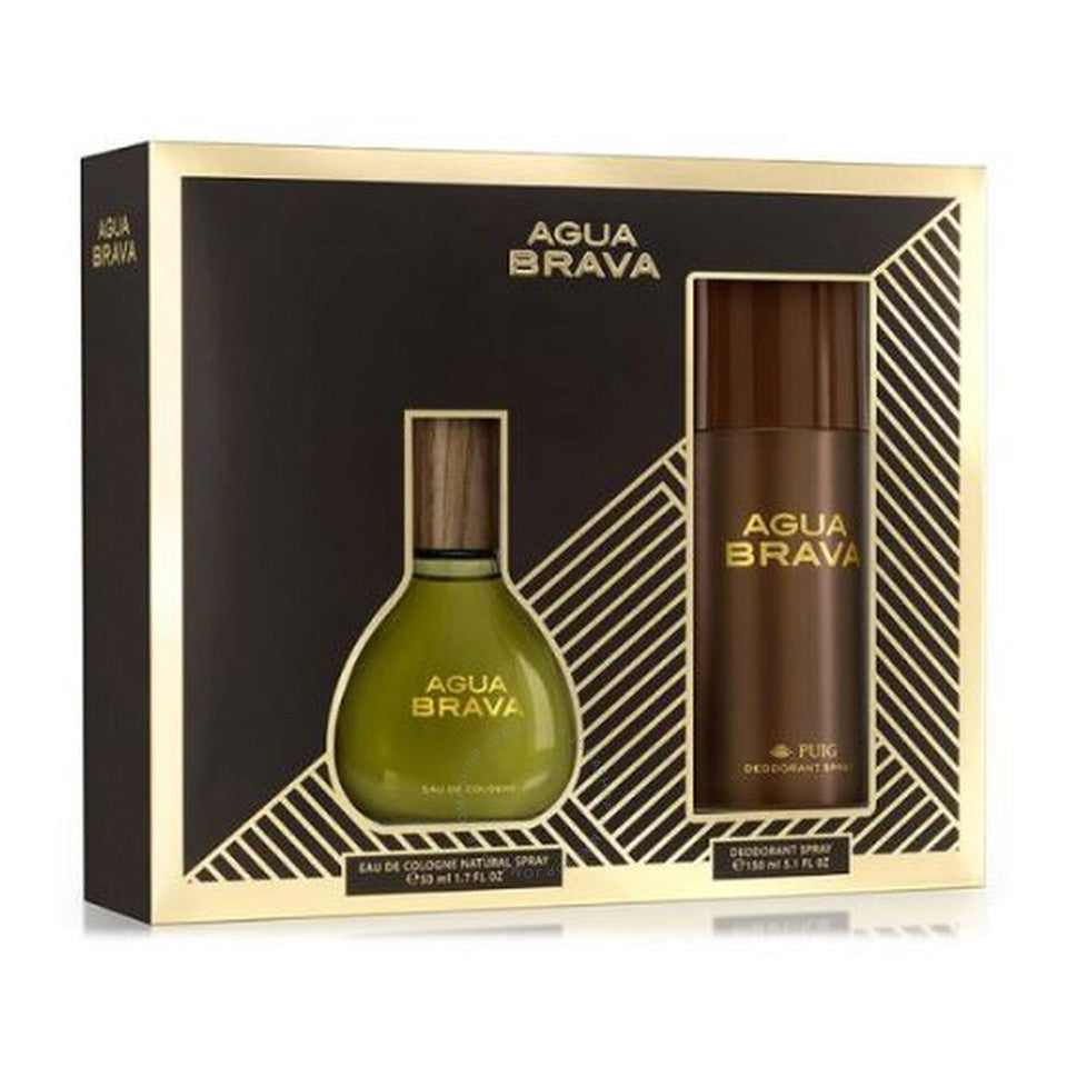 Antonio Puig - Agua Brava 2Pc Set Edt ( M ) 3.4 Oz