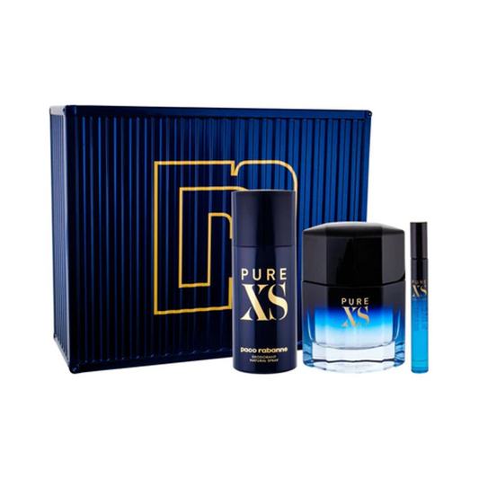 Paco Rabanne - Xs Pure 3Pc Set ( M ) 3.4 Oz