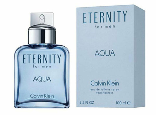 Calvin Klein - Eternity Aqua Edt ( M ) 3.4 Oz
