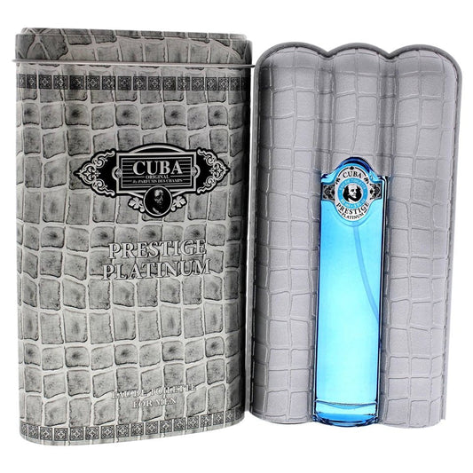 Cuba - Prestige Platinum Edt ( M ) 3.4 Oz