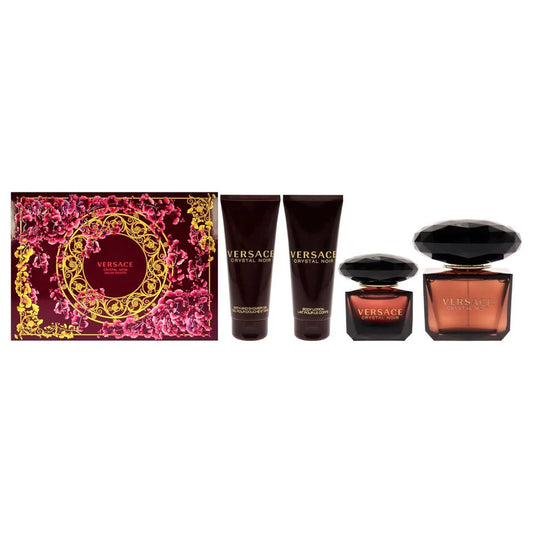Versace - Crystal Noir 4Pc Set ( W ) 3.4 Oz