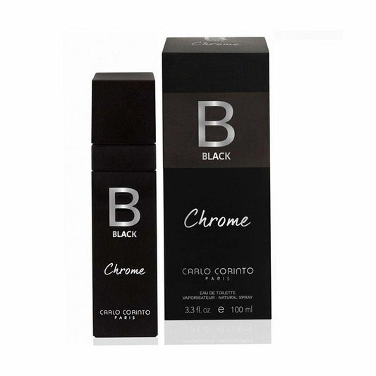 Carlo Corinto - Black Chrome Edt ( M ) 3.4 Oz
