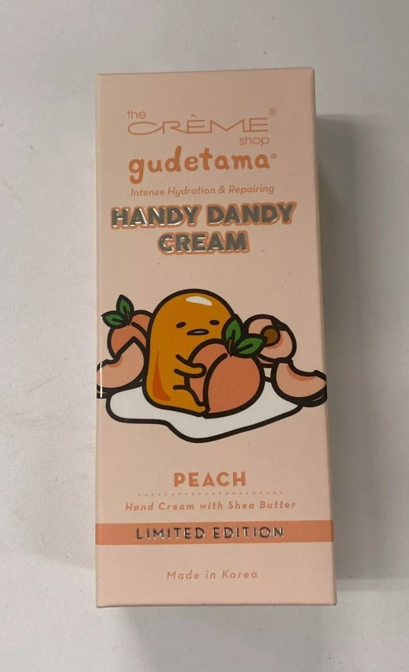 Hello Kitty - Gudetama Handy Dandy Cream ( Peach ) Cr-Bo-Gtpe ( W ) 1.7 Oz