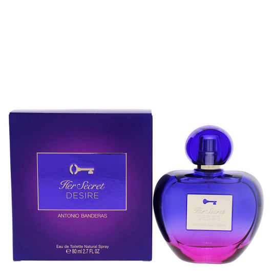 ANTONIO BANDERAS - HER SECRET DESIRE EDT ( W ) 2.7 OZ