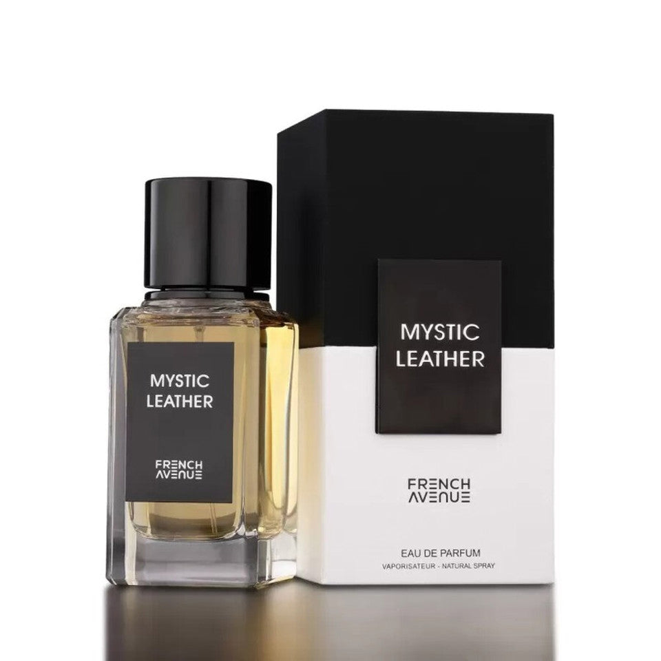 FRAGRANCE WORLD - FRENCH AVENUE MYSTIC LEATHER EDP ( M ) 3.4 OZ