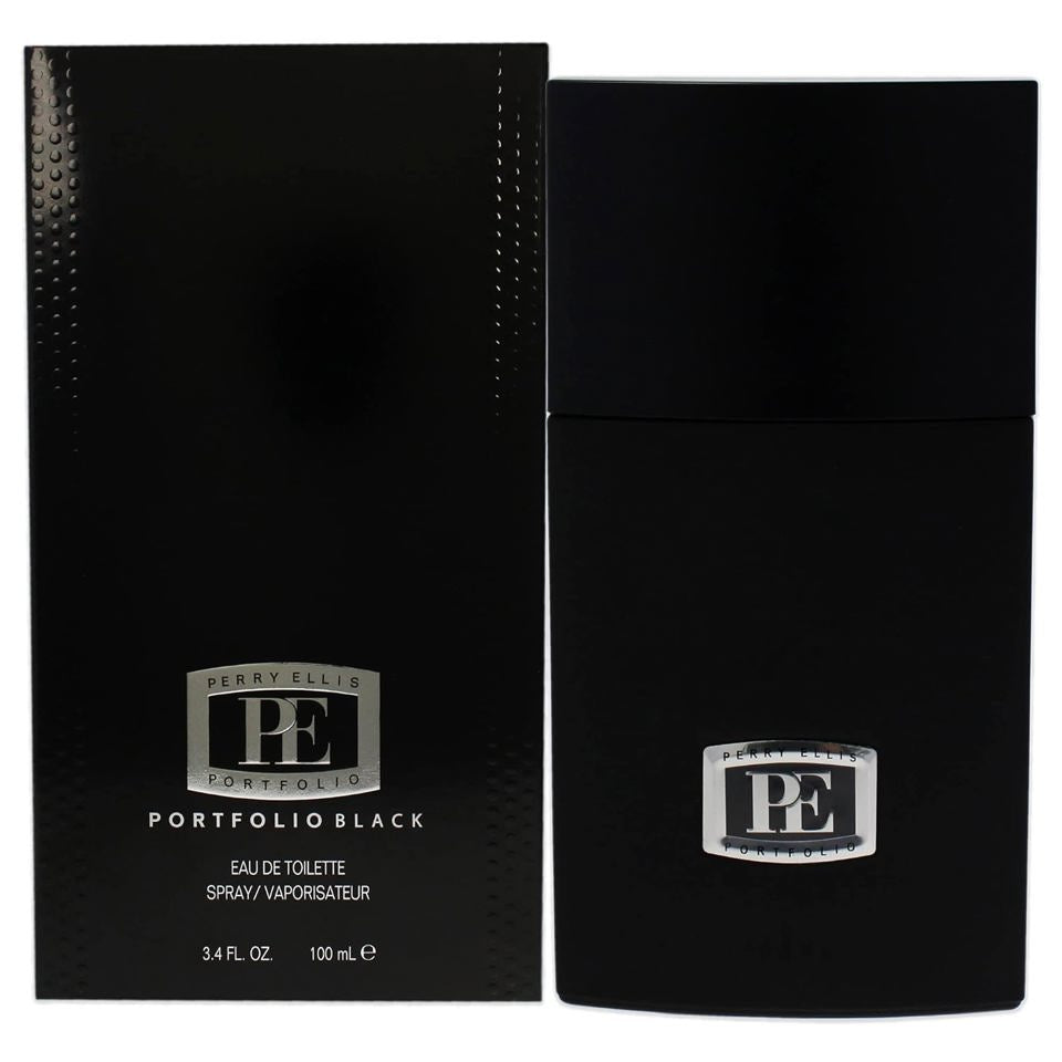 Perry Ellis - Portfolio Black Edt ( M ) 3.4 Oz