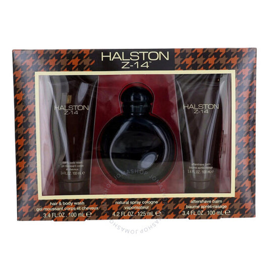 Halston - Z-14 ( 4.2 Edc + 3.4 As + 3.4 Body Wash ) 3Pc Set ( M )