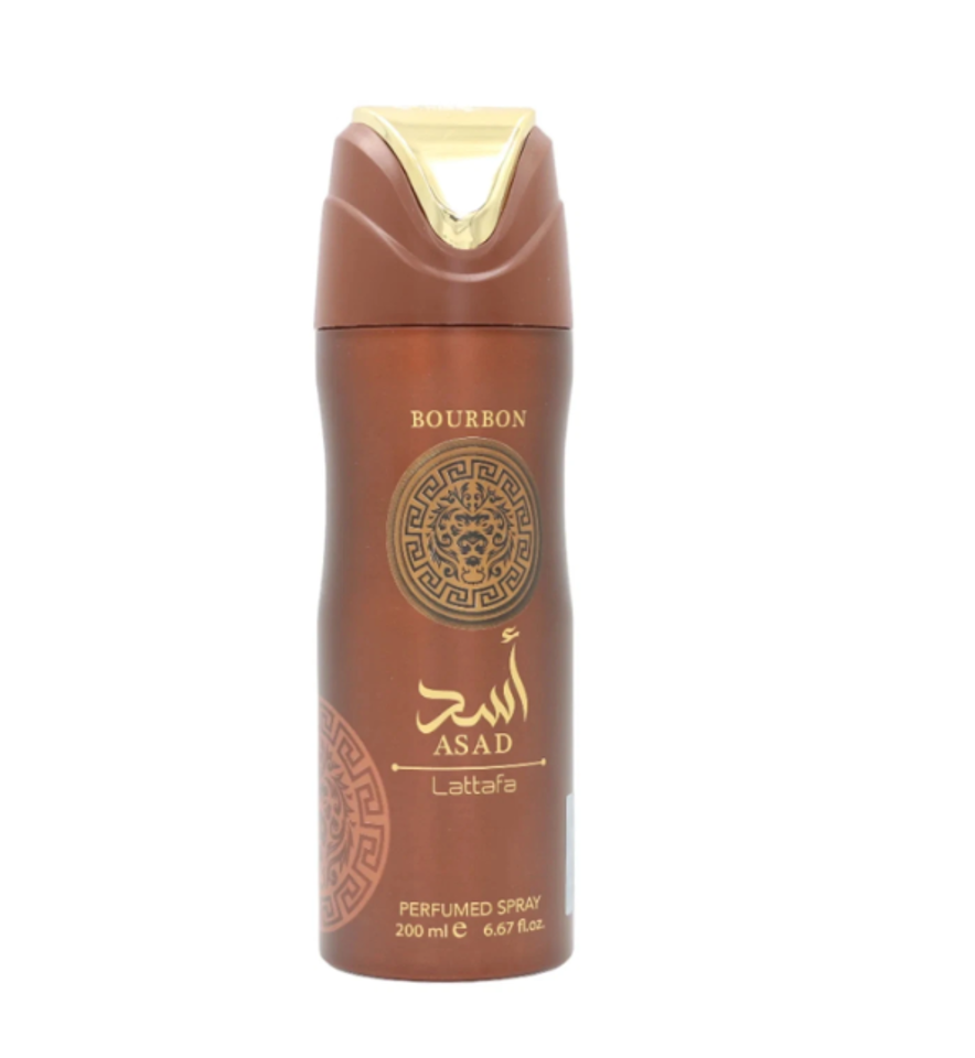 Lattafa - Asad Bourbon Body Spray ( W ) 6.7 Oz