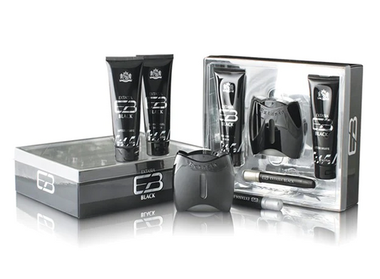 New Brand - Prestige Extasia Black 4Pc Set ( M ) 3.3 Oz