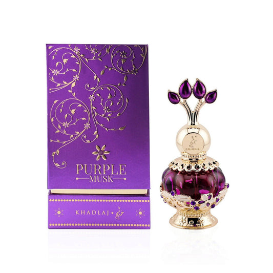 Al Khadlaj - Purple Musk Oil ( W ) 0.67 Oz
