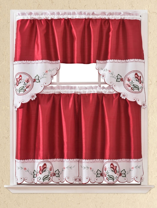 BT335- POLYESTER KITCHEN CURTAIN