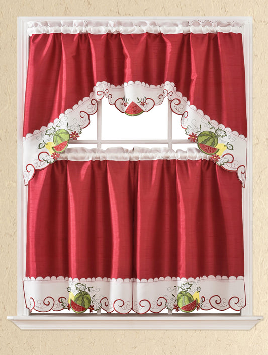 BT332- POLYESTER KITCHEN CURTAIN