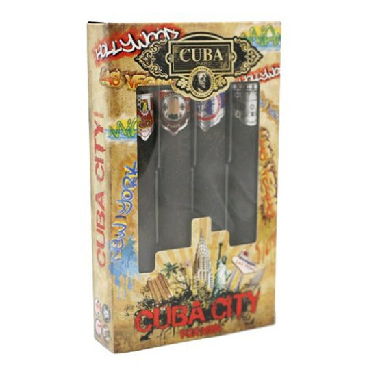 Cuba - City 4Pc Set Hollywood, Las Vegas, New York, Miami Edt ( M ) 1.17 Oz
