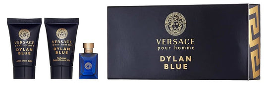 Versace - Dylan Blue 3Pc Set Mini ( M ) 0.17 Oz