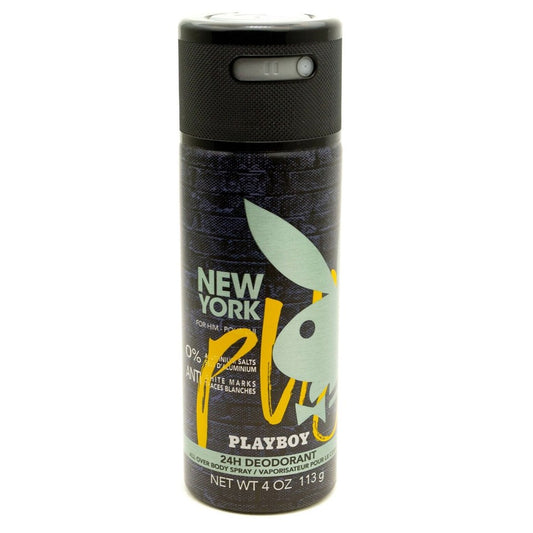Playboy - New York For Him 24H Body Spray ( M ) 5.0 Oz