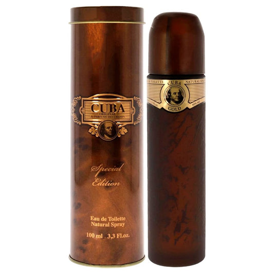 Cuba - Gold Special Edition Edt ( M ) 3.4 Oz