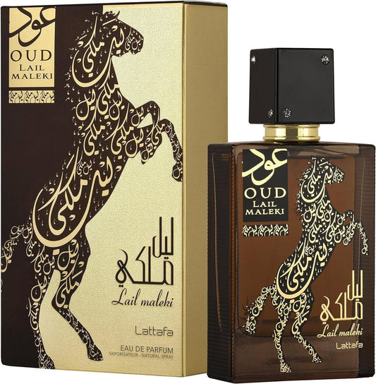 Lattafa - Lail Maleki Oud Edp ( U ) 3.4 Oz
