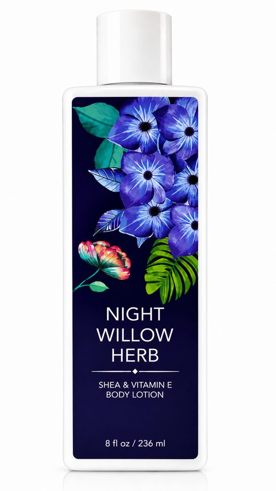 IMMITATION-BD5618-VICTORIA'S SECRET NIGHT WILLOW HERB LOTION 8.0 OZ