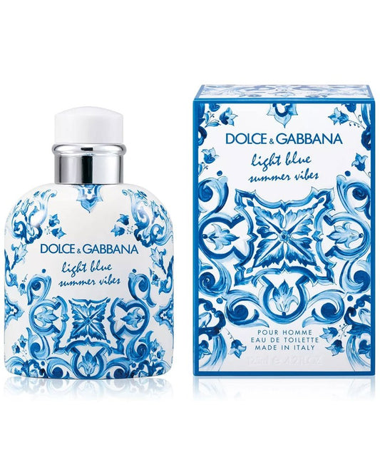 Dolce & Gabbana - Light Blue Summer Vibes Edt ( M ) 4.2 Oz