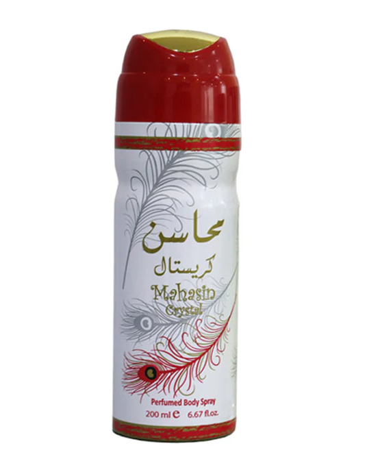 Lattafa - Mahasin Crystal Body Spray ( W ) 6.7 Oz