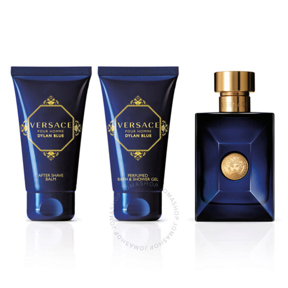 Versace - Dylan Blue ( 1.7 Edt + 1.7 As + 1.7 Sg ) 3Pc Set ( M )