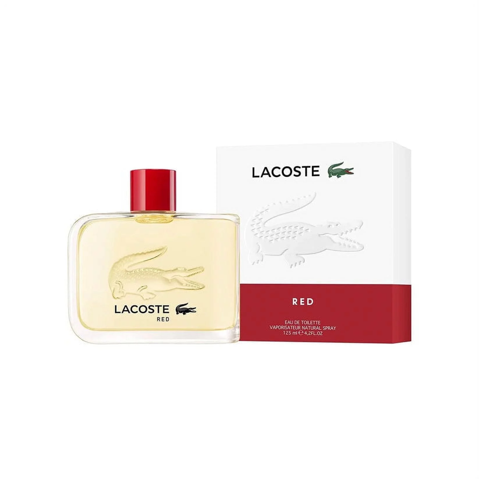 LACOSTE - RED EDT ( M ) 4.2 OZ