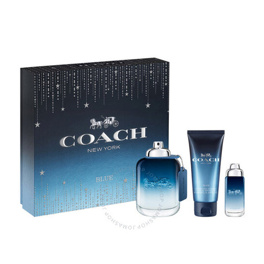 Coach - Coach Blue 3Pc Set ( 3.3 Edt + 15Ml Edt 3.3 Sg ) ( M )